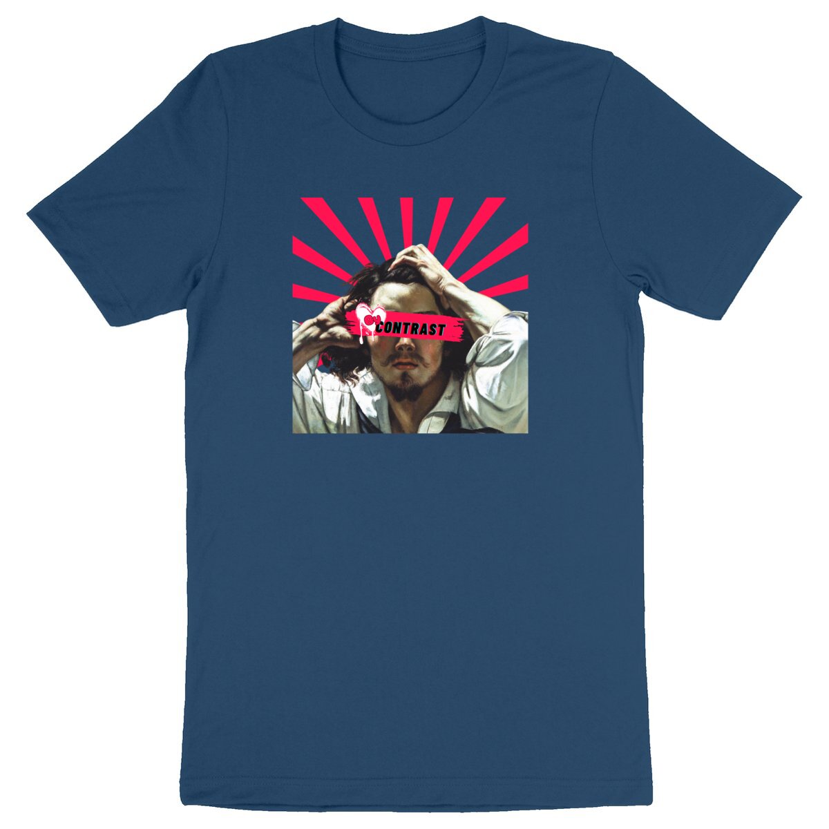 The ByContrast Man | Heavyweight Unisex t-shirt - Premium Plus