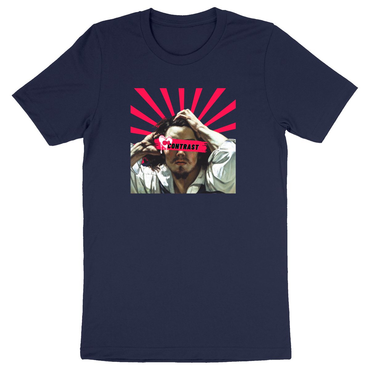 The ByContrast Man | Heavyweight Unisex t-shirt - Premium Plus