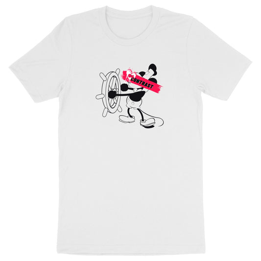 Not Steamboat Willie | Heavyweight Unisex t-shirt - Premium Plus